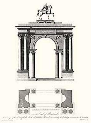 Classical Arches art print by Chambers