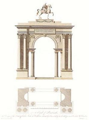 Classical Arches art print by Chambers