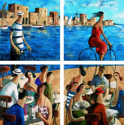 Rendezvous art print by Didier Lourenco