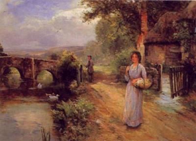 A Passing Fancy art print by Ernest Walbourne