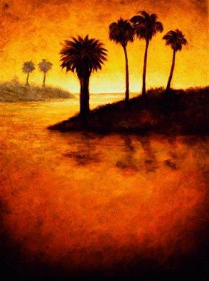 Lagoon I art print by Gregory Williams
