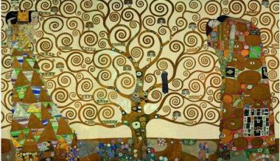 The Tree of Life - Stoclet Frieze art print by Gustav Klimt