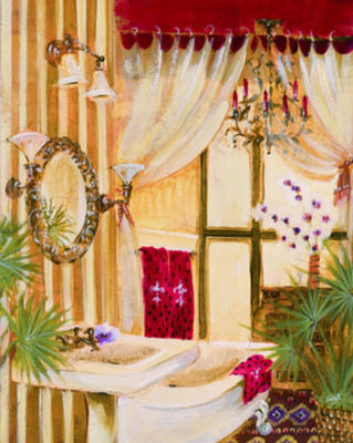 Hidden Oasis II art print by Liz Jardine