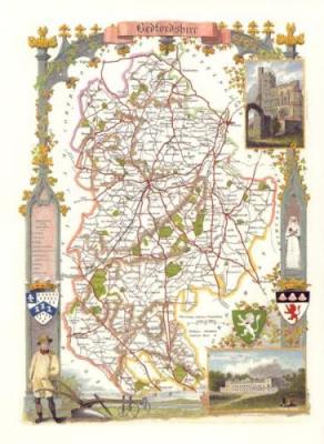 Bedfordshire art print by Thomas Moule