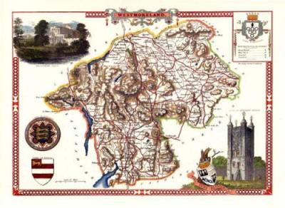 Westmoreland art print by Thomas Moule