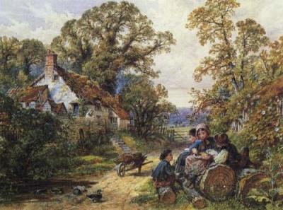 The Picnic art print by William Stephen Coleman