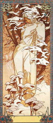 Hiver, 1900