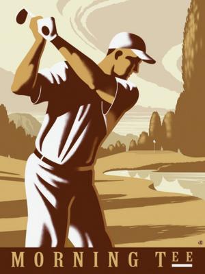 Morning Tee art print by Dave Ember
