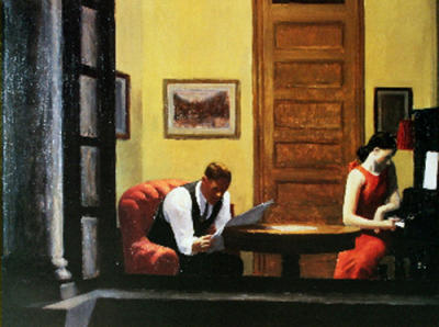 Living Room York on Room In New York By Edward Hopper Art Print Worldgallery Co Uk