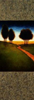 Lighted Path II art print by Gregory Williams