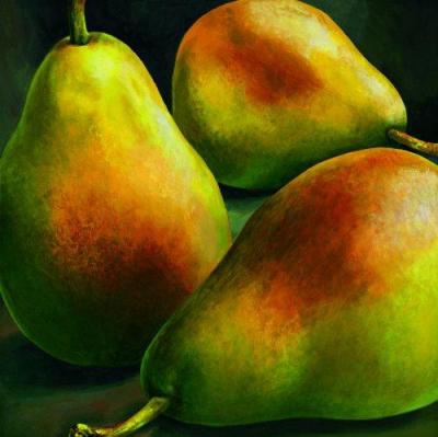 Tre pere art print by Stefania Mottinelli