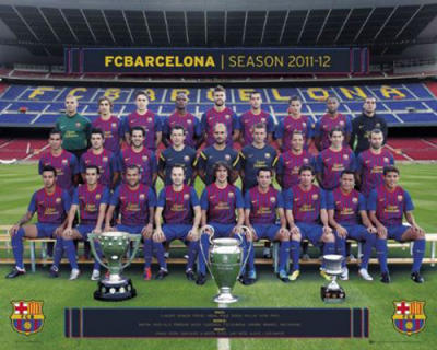 Barcelona  - Team Photo 11-12