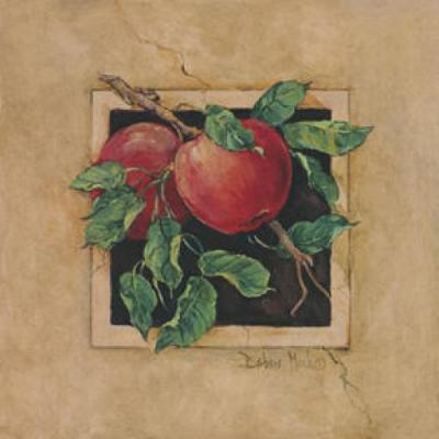 Apple Square art print by Barbara Mock