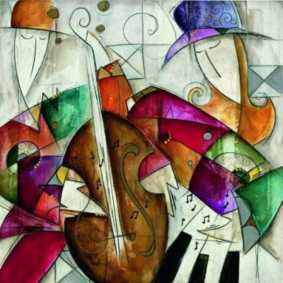 Jam Session II art print by Eric Waugh