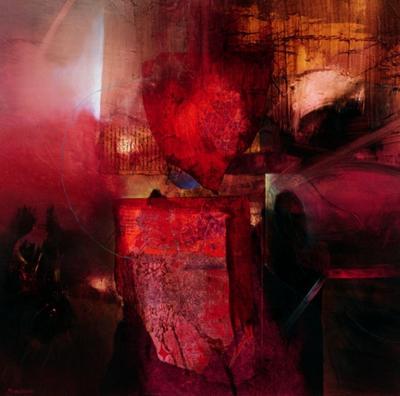 Burning Heart art print by Fausto Minestrini