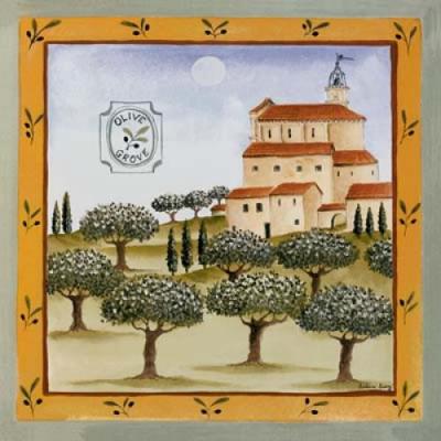 Olive Grove II art print by Katharine Gracey