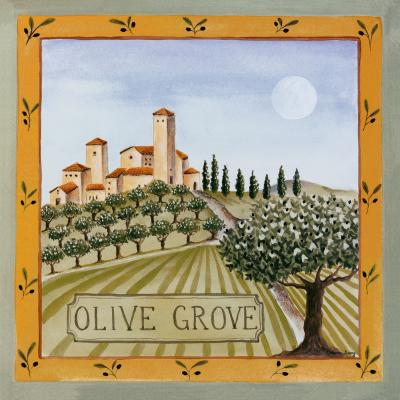 Olive Grove IV art print by Katharine Gracey