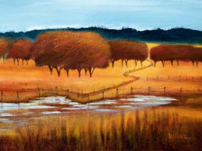 Autumn Reflections art print by Lynn Welker