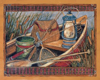 Grandpa's Boat art print by Susan Winget
