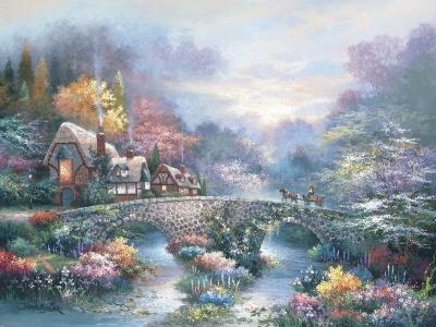 Autumn Dusk art print by James Lee