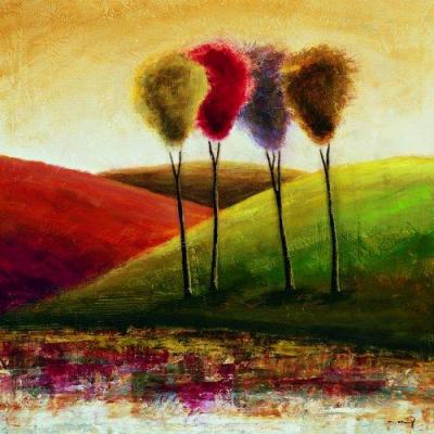 Endless Hills I art print by Mike Klung