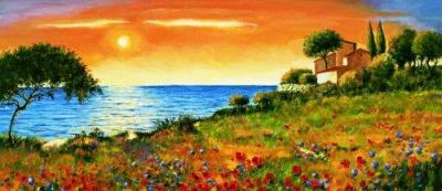 Sunlight Coast art print by Richard Leblanc