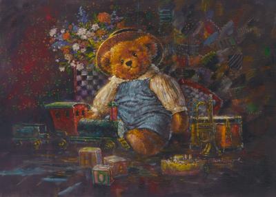 Christmas Treasures art print by Stewart Sherwood