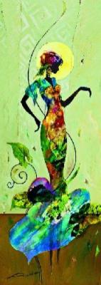 African Dreams 3 art print by Abdel Wahab M. Nour