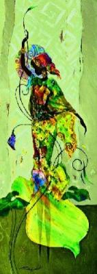 African Dreams 4 art print by Abdel Wahab M. Nour