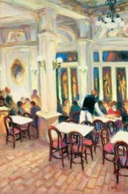 Memories Of Paris art print by Berc