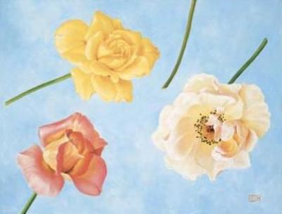 Heaven's Roses II art print by David Hwang