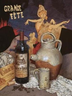 Art & Wine art print by Viktor Shvaiko