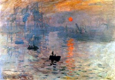 Impression, Rising Sun art print by Claude Monet