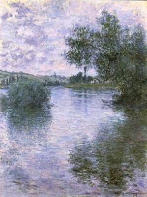 Vetheuil art print by Claude Monet