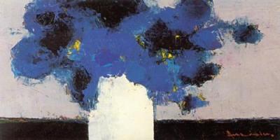 The Blue Bouquet art print by Jean-Claude Allenbach
