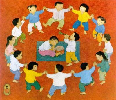 The Round art print by Mai-Thu