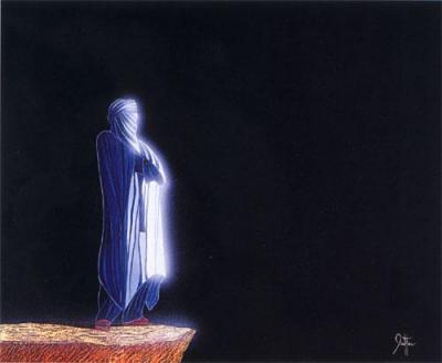 Sa Majeste de la Nuit art print by Matteo