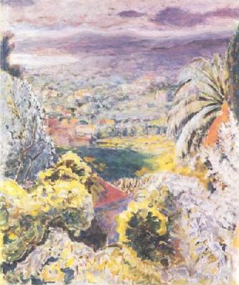 View Of Cannet art print by Pierre Bonnard