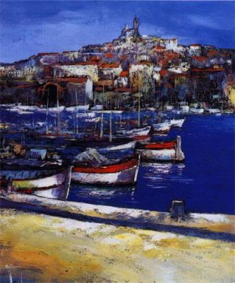 Le Port de Marseille art print by Roger Keiflin