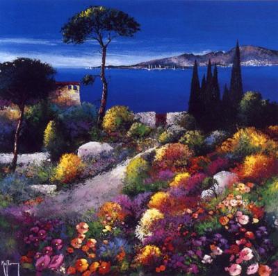 Le Portail Rouge art print by Roger Keiflin