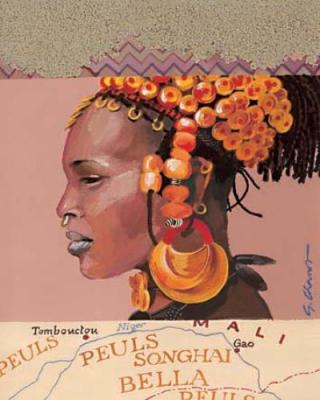 Femme Peule, Mali