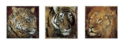 Composition 'Fauve' art print by Fabienne Arietti