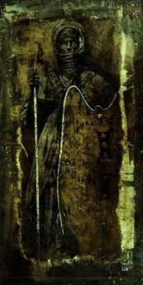 Guerrier touareg II art print by Fabienne Arietti