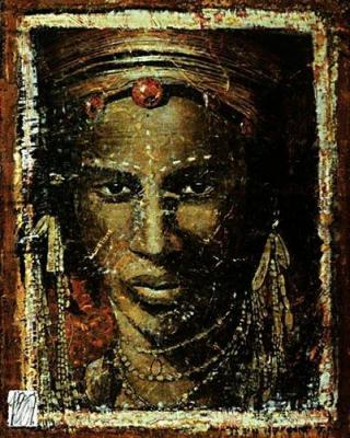 Le Guerrier art print by Fabienne Arietti