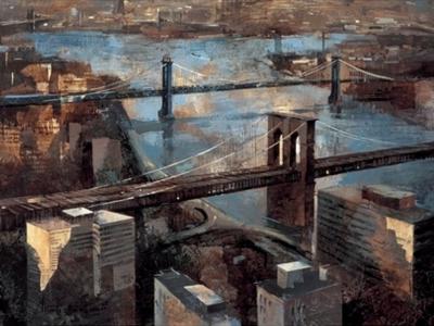 Panoramic View - Manhattan art print by Marti Bofarull