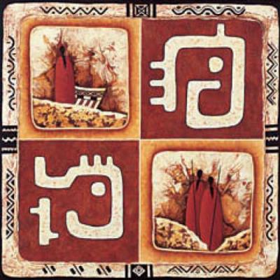 Morceaux d'Afrique art print by Moga