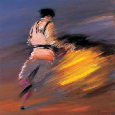 Corrida art print by Pierre Doutreleau