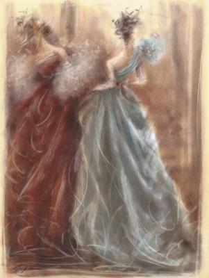 Divas II art print by Gretchen Hess
