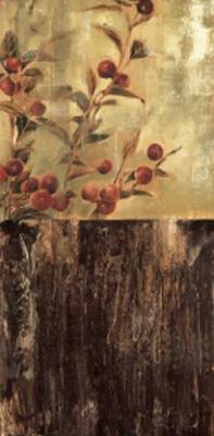 Golden Coins I art print by Liz Jardine