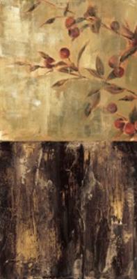 Golden Coins II art print by Liz Jardine